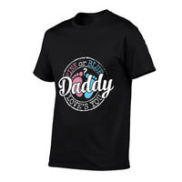 Gender Reveal Dad Daddy To Be Gifts Pink Or Blue Baby Shower  Graphic-printed T-Shirt