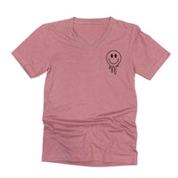 Living My Best Home School Life - Melty Smiley (pf & b) - Unisex Tee