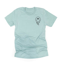 Living My Best Home School Life - Melty Smiley (pf & b) - Unisex Tee