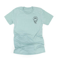 Living My Best Educator Life - Melty Smiley (pf & b) - Unisex Tee
