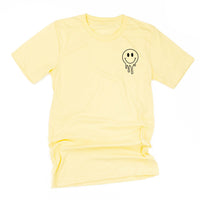 Living My Best Educator Life - Melty Smiley (pf & b) - Unisex Tee