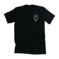 Living My Best Teacher Life - Melty Smiley (pf & b) - Unisex Tee