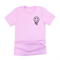 Overstimulated Teachers Club - Melty X Squiggle Smiley (pf & b) - Unisex Tee