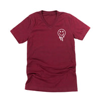 Tired Teachers Club - Melty X Squiggle Smiley (pf & b) - Unisex Tee