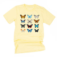 3x4 Butterfly Chart - Unisex Tee