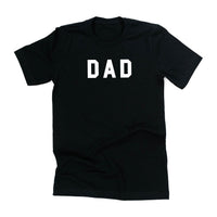 Dad - Standard Block Font - Unisex Tee