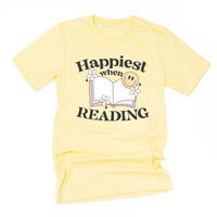 Happiest When Reading - Unisex Tee
