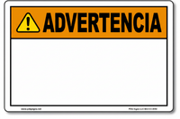 Advertencia ANSI/ISO Header