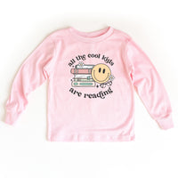 All the Cool Kids Are Reading - Child Long Sleeve Tee