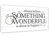 Always Believe - Canvas