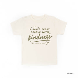 Always Treat People with Kindness - Tone On Tone - Child Tee