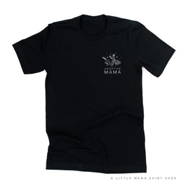 ADOPTIVE MAMA - Bouquet - Pocket Size ﻿- Unisex Tee