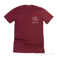 ADOPTIVE MAMA - Bouquet - Pocket Size ﻿- Unisex Tee