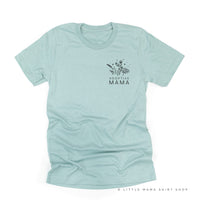 ADOPTIVE MAMA - Bouquet - Pocket Size ﻿- Unisex Tee