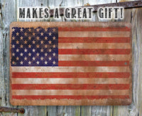 American Flag - Metal Sign