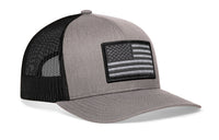 American Flag Trucker Hat  |  USA Tactical Snapback