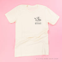 ADOPTIVE MAMA - Bouquet - Pocket Size ﻿- Unisex Tee