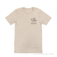 ADOPTIVE MAMA - Bouquet - Pocket Size ﻿- Unisex Tee