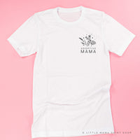 ADOPTIVE MAMA - Bouquet - Pocket Size ﻿- Unisex Tee