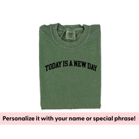 Arched Varsity - Semi-Custom - Comfort Colors Tee