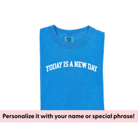 Arched Varsity - Semi-Custom - Comfort Colors Tee