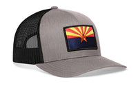 Arizona Flag Trucker Hat  |  AZ Snapback