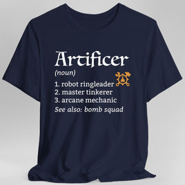 Artificer Class Definition D&D T-Shirt