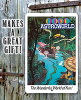 AstroWorld Park River of No Return - Metal Sign
