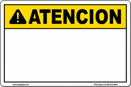 Atencion ANSI Header
