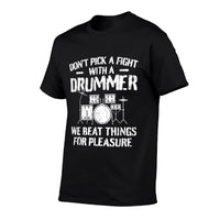 Funny Drummer Drumming Drums Percussionist I Beating Things  Versatile T-Shirt