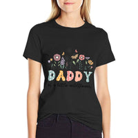 Daddy Of The Little Wildflower Baby Birthday Party  Moisture-wicking T-Shirt