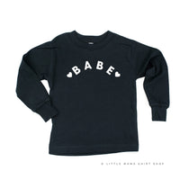 Babe (Two Hearts) - Child Long Sleeve Tee