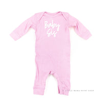 Baby Sis (Cursive) - Baby Sleeper