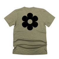 I'm Not a Regular Teacher I'm a Cool Teacher - Flower (f & b) - Unisex Tee
