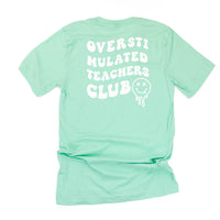 Overstimulated Teachers Club - Melty X Squiggle Smiley (pf & b) - Unisex Tee