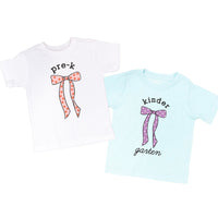 Back to School Bows - (Choose Your Grade) - Child Tee