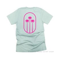 Good Vibes Mama & 3 Palm Trees (pf & b) - Unisex Tee