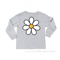 Daisy - Sis - w/ Full Daisy on Back - Child Long Sleeve Tee