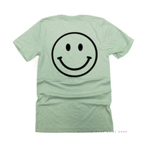 Minivan Mom - Smiley Face (f & b) - Unisex Tee
