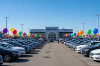 Balloon Dancers at Dealership Lot