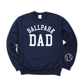 Ballpark Dad (wd) - BASIC Fleece