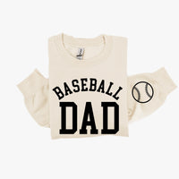 Baseball Dad (wd) - BASIC Fleece