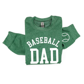 Baseball Dad (wd) - BASIC Fleece