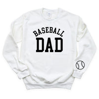 Baseball Dad (wd) - BASIC Fleece