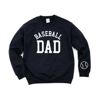 Baseball Dad (wd) - BASIC Fleece