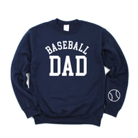 Baseball Dad (wd) - BASIC Fleece
