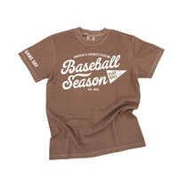 Baseball Season Est. 1845 - Custom Number - Comfort Colors Tee