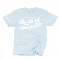 Baseball Season Est. 1845 - Custom Number - Comfort Colors Tee
