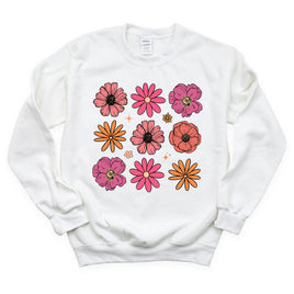 3x3 Spring Flowers - BASIC Fleece