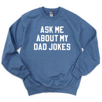 Ask Me About My Dad Jokes - BASIC Fleece